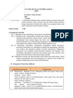 Rencana Pelaksanaan Pembelajaran Sistem Koordinsai