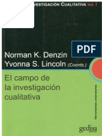 Norman K. Denzin. Yvonna S. Lincoln. (2012) - Manual de Investigación Cualitativa Vol 1 (Completo) PDF