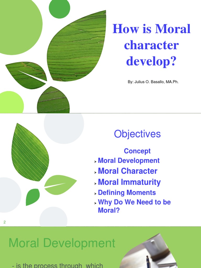 Developing Moral Character in Children | PDF | Courage | Morality