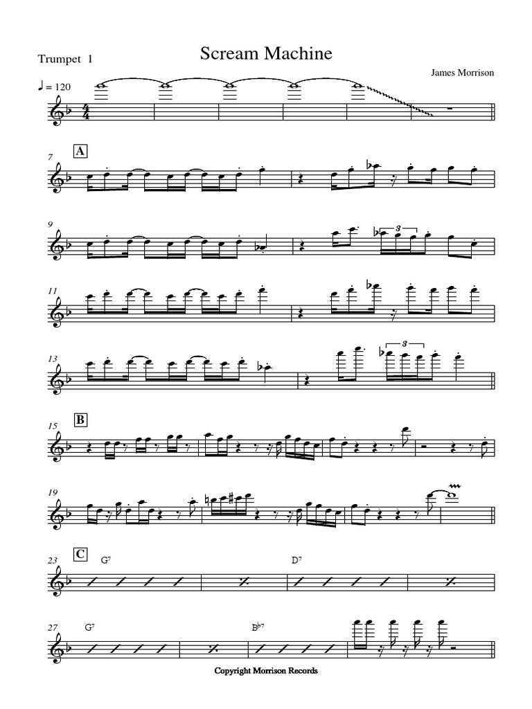 Scream Machine Trumpet 1 PDF PDF
