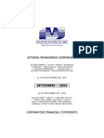 Ranking BVL Setiembre 2004