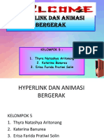 Hyperlink Dan Animasi Bergerak