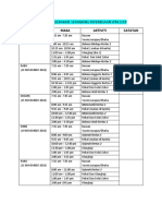 Jadual Aktiviti SPM