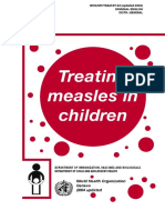 Treating Measles in Children: World Health Organization Geneva 2004 Updated