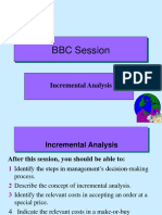 BBC Session: Incremental Analysis