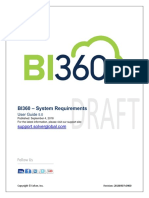 BI360 - System Requirements 5.0