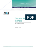 Dispute Resolution in India PDF