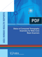 Status of Computed Tomography Dosimetry For Wide Cone Beam Scanners