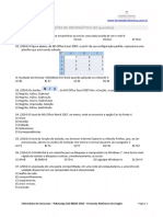 CEFET-MG - 20 Questões Comentadas