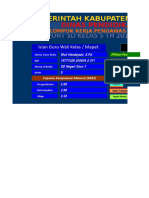 APLIKASI RAPORT W. Andayani K 13 KELAS V