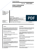 NBR 9689 - 1986 - Materiais e Sistemas de Impermeabilização - Classificação PDF