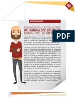 Evaluación de la información de obligatoria documentación norma NTC ISO 9001.pdf