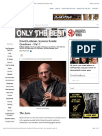 David Liebman Answers Reader Questions - Part 1 Best. Saxophone. Website. Ever.