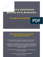 Guerra y convivencia pacifica en la Araucania