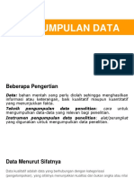 5 Pengumpulan Data