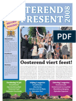 Feestkrant Oosterend Present 2008