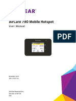 Aircard 790 Mobile Hotspot: User Manual