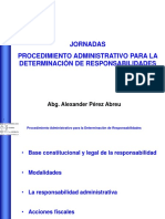 Base Constitucional y Legal de La Responsabilidad