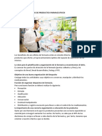 Organizar Despachos de Productos Farmaceuticos