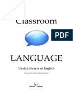 Classroom Language PDF