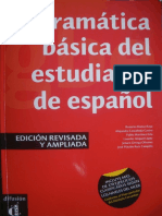 Grama - Tica Ba - Sica Del Estudiante de Espan - Ol (A1-B1) PDF