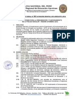 Reglamento General de La Policía Escolar Del Perú