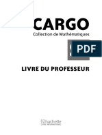 CARGO. 2nde LIVRE DU PROFESSEUR. Collection de Mathématiques PDF