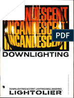 Lightolier Calculite and Lytecaster Incandescent Downlight Catalog 1978