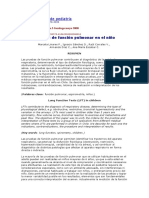 Revista Chilena de Pediatría PRUEBAS DE FX PULMONAR