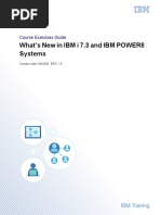 Front Cover: What's New in IBM I 7.3 and IBM POWER8 Systems