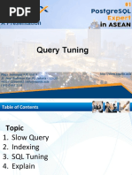 Equnix PostgreSQL Query Tuning