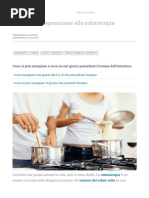 La Dieta Di Preparazione Alla Colonscopia _ Fondazione Umberto Veronesi