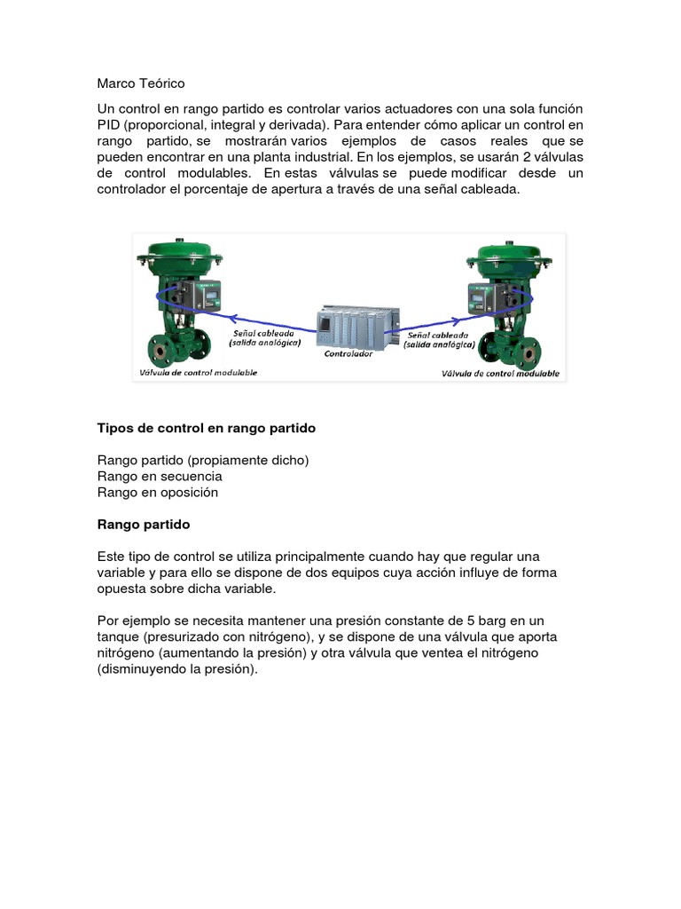 Tipos de Control en Rango Partido | PDF