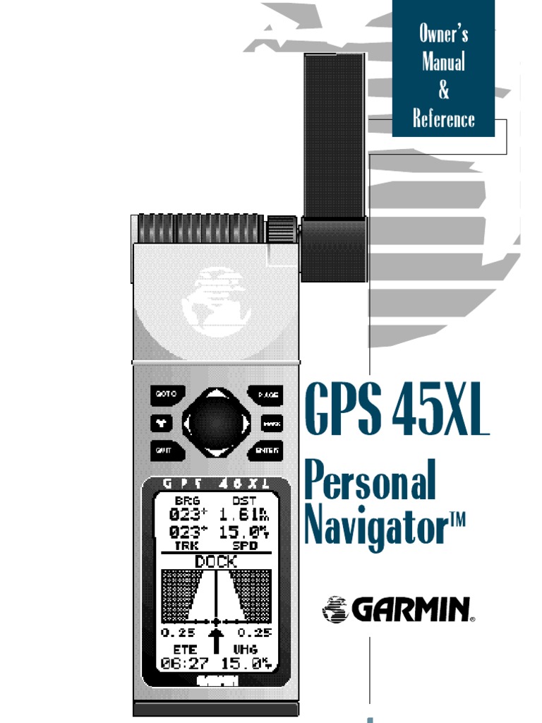 garmin gps 45xl