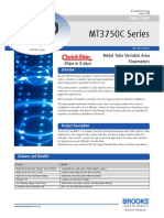 MT3750C Series: Metal Tube Variable Area Flowmeters