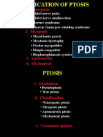 Classification of Ptosis: 1. Neurogenic