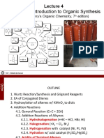 Alkynes: An Introduction To Organic Synthesis: (Ref: Mcmurry'S Organic Chemistry, 7 Edition)