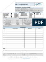 TCR Arabia Company LTD.: Penetrant Testing Report