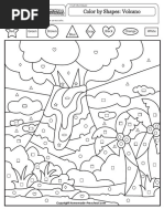 mw color by shapes volcano pdf