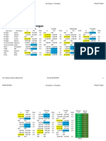 Excel Schedule