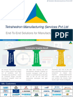 Tetrahedron Manufacturing Service Corporate Deck