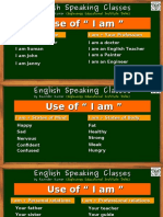 Spoken English Flash Cards