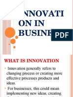 Innovati On in Business