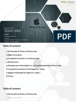 Steve Jobs: Presentation
