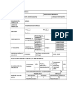 Embriología Planificación Microcurricular Segundo Semestre - 2019 - 2019