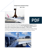 Transport de La Aeroport in Paris