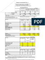 Financial Follow Up Report (FFR - I) : Steel Hyper Mart India P LTD