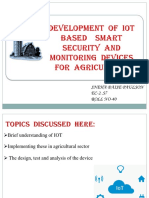 Development of Iot Based Smart Security and Monitoring Devices For Agriculture