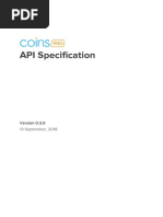 Coins Pro API