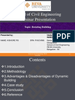 School of Civil Engineering Seminar Presentation: Topic: Rotating Building